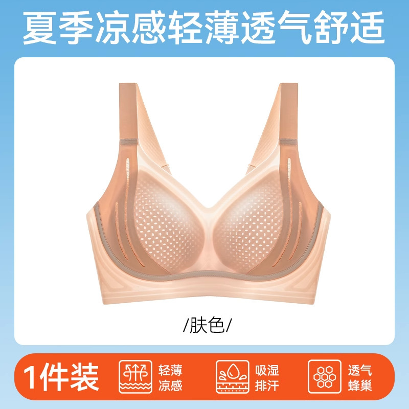 [リフティングクイーン6.0] 古今欧若風 ソフトサポート たるみ防止 脇の下縮小 薄型 ノンワイヤーブラジャー 女性用|undefined