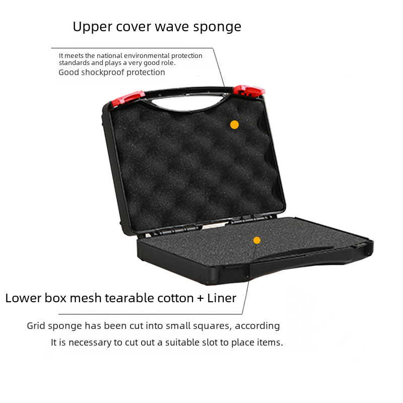 handheld plastic storage box