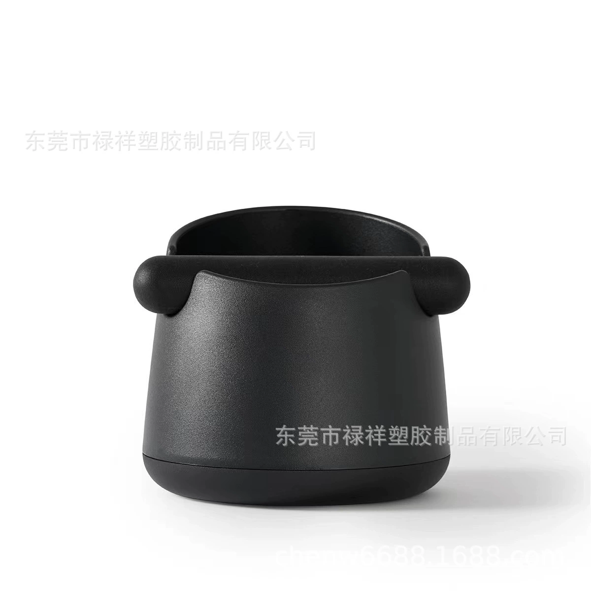 Коптильное ведро? Нет. Let's translate: "Knocking dregs bucket household large and small dregs box ABS plastic coffee grounds bucket coffee handle dregs dregs bucket dregs bucket"