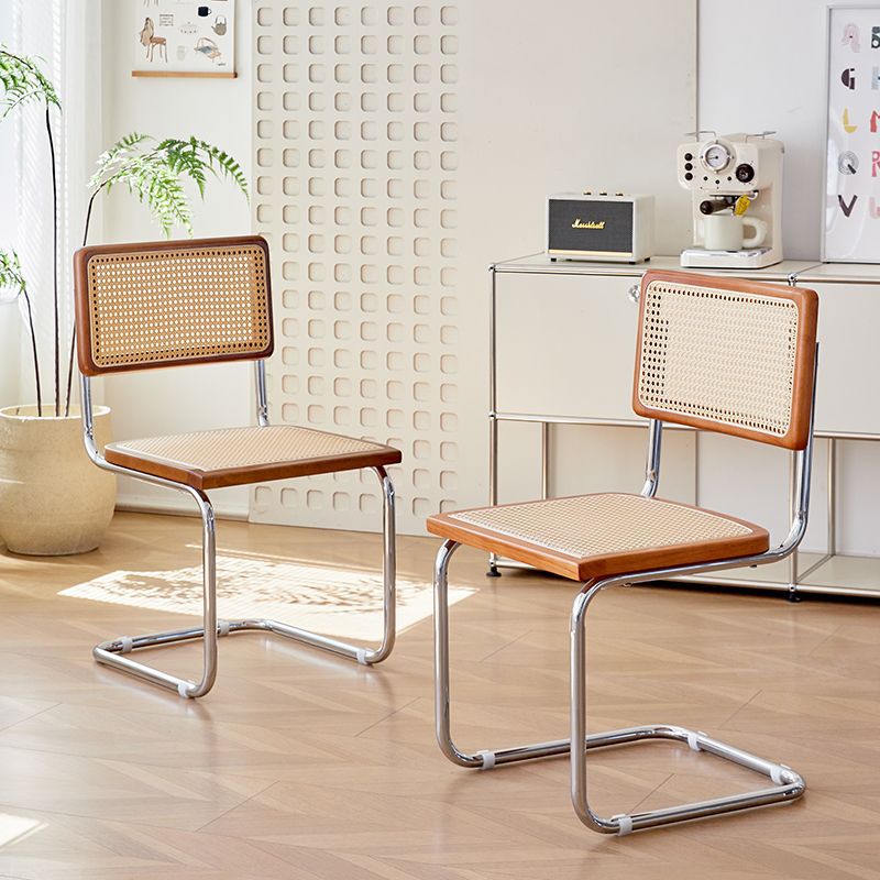 Sillas japonesas modernas simples, sillas de ocio, sillas de comedor retro, sillas de red nórdicas.