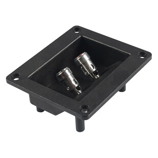 Cross-border hot sale car audio connection box horn line wiring board banana socket Spring Press wiring Post