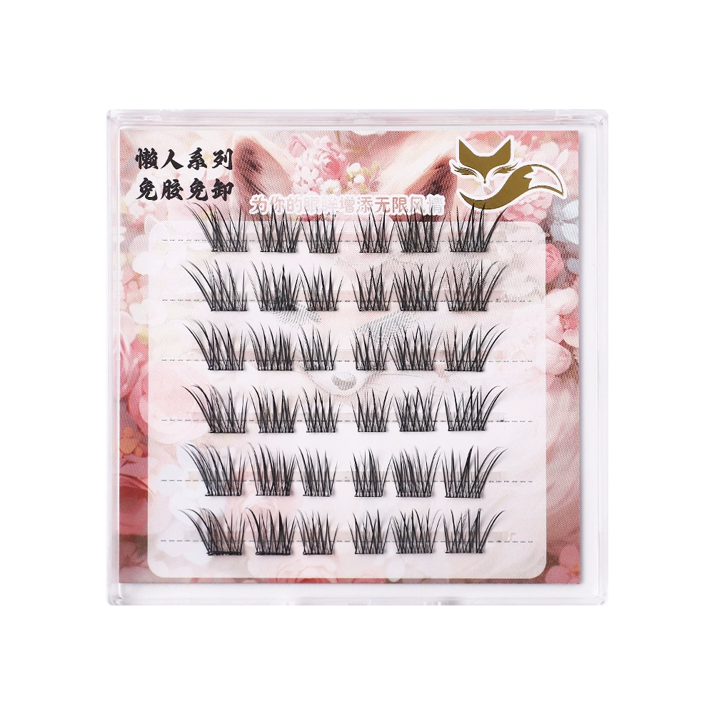 Comfortable self-adhesive false eyelashes for eyelashes