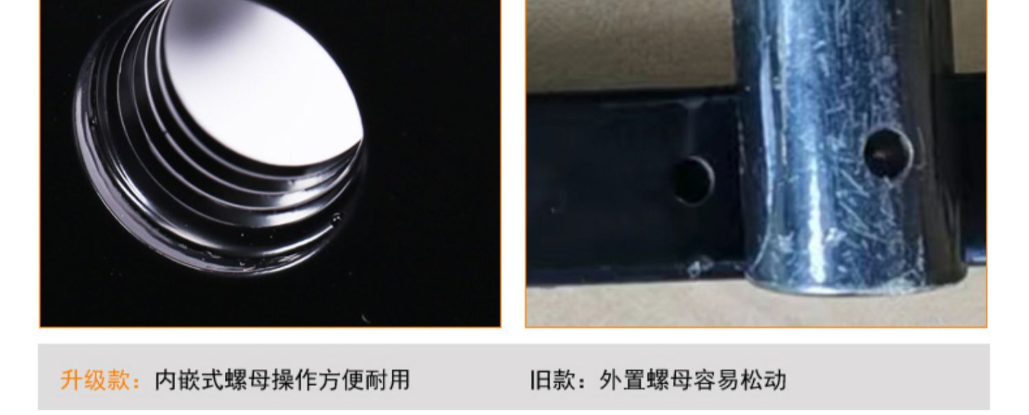 Aluminum alloy car bicycle frame trailer hook rear trailer rear SUV American square mouth rear tow