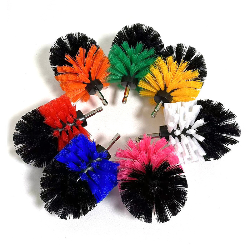 3.5inch Electric Cleaning Brush Head Wholesale Car Wheel Brush Bathroom Kitchen Sink Tile Floor Tile Cleaning