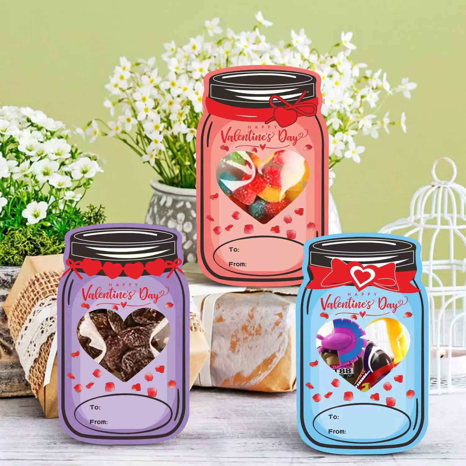 热卖爆款 生日情人节漂流贺卡 散装交换卡 教室儿童派对必备礼物