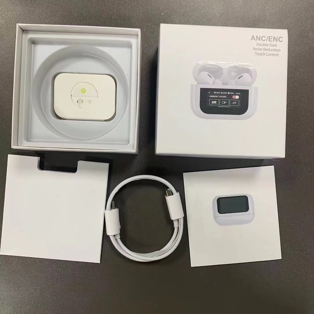 彩色触控显示屏蓝牙耳机包装现货A8 A9pro A10 A11可定制包装