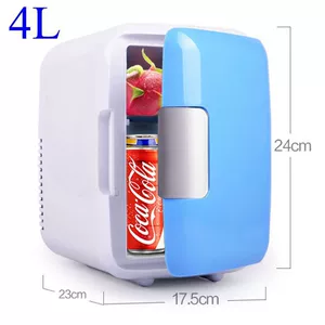 Car Refrigerator 12V 8L Dual-use for Car and Home Dormitory Refrigeration Mini Small Refrigerator Small Household Refrigerator