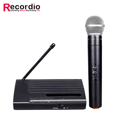 GAW-U100 一拖一无线麦克风系统 UHF段舞台会议家用无线麦克风|ru