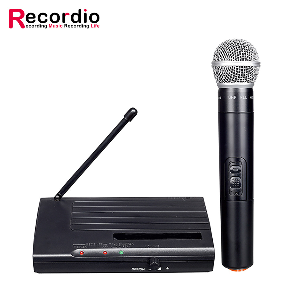 GAW-U100 一拖一无线麦克风系统 UHF段舞台会议家用无线麦克风|ru