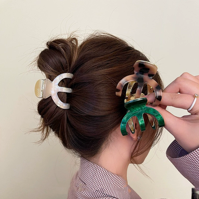 Модный акульий принт, металл креветка булавка, заколка hair, аксессуар для волос, 2025 год, новая коллекция