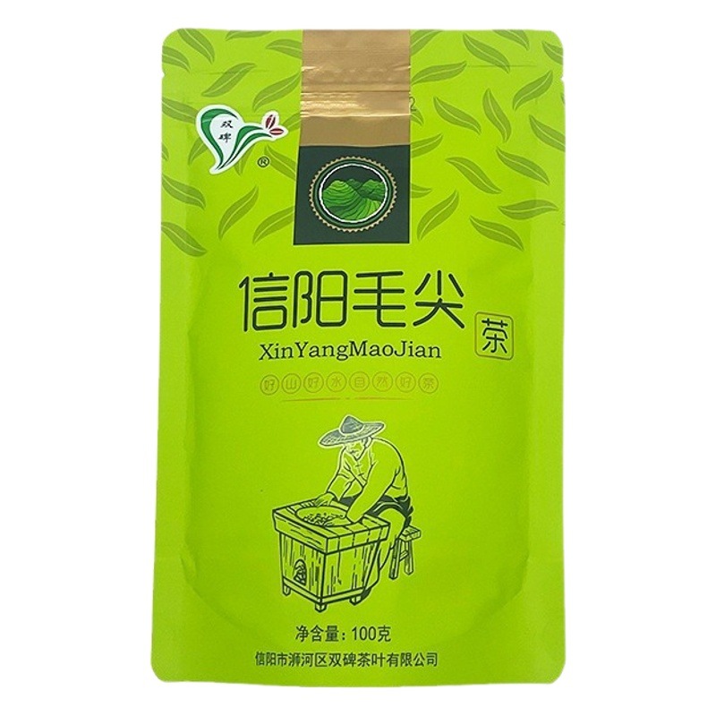 Shuangbei Xinyang Maojian Tea 100g Bagged Tea Green Tea Black Tea Jasmine Tea Supermarket Pre-Packaged Tea Wholesale