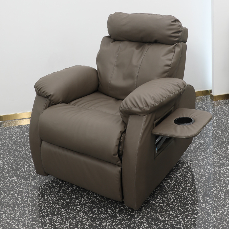 Jueshi Hair Salon Head Therapy Electric Sofa Chair Can Be Reclined High-End Barber Shop Hair Salon Space Capsule Recliner Manicure Chair