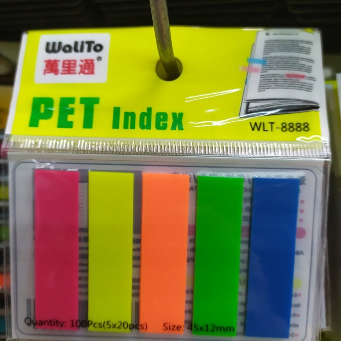 Pegatinas adhesivas transparentes en forma de flecha para clasificación y señalización.