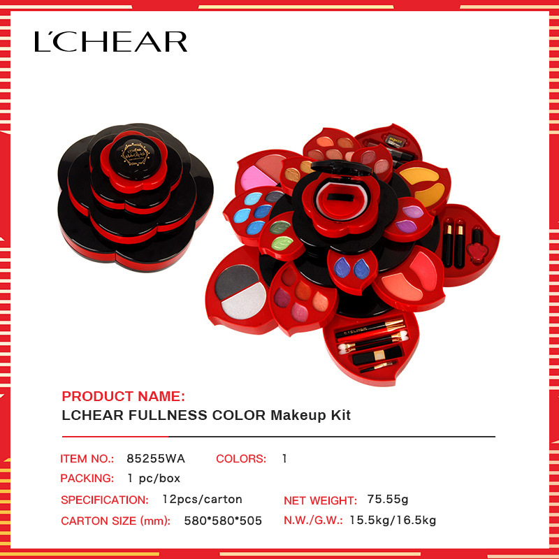 LCHEAR 蕾琪跨境彩妆工具化妆盒中东外贸款多功能盒子