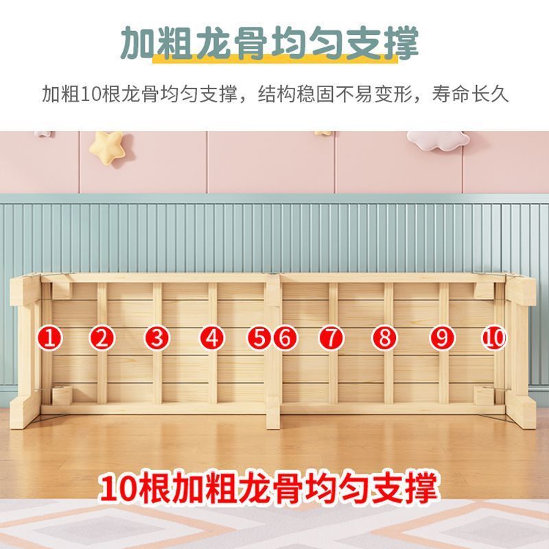 折りたたみ式拡張ベッド、スプライシングアーティファクト、ベッドサイドベッド、家庭用ベビーベッド、拡張子供用ベッド、ダブル昼寝ベッド、大人用ベッド|undefined