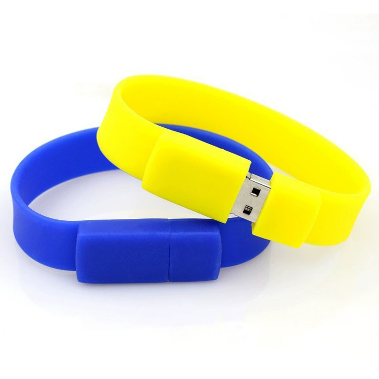 Креативный USB-накопитель, силиконовый браслет с высокой скоростью, оптовая, 16Г, G32, 32Г, G64, 64Г