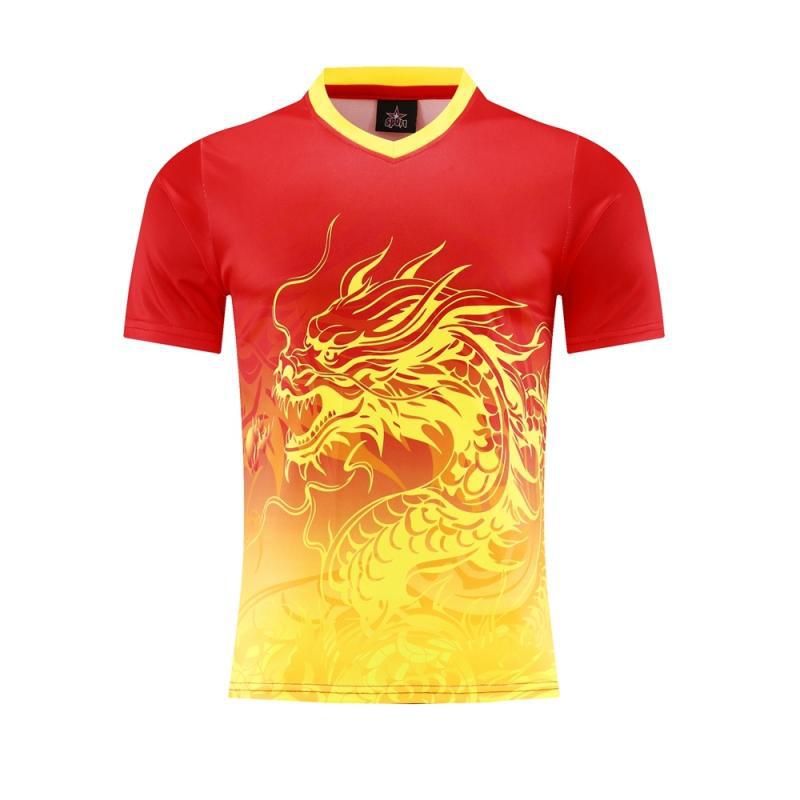 Dragón de secado rápido traje traje de barco de dragón manga corta protección solar dragón barco de dragón barco de dragón traje de equipo de seda de hielo se puede imprimir nombre del equipo
