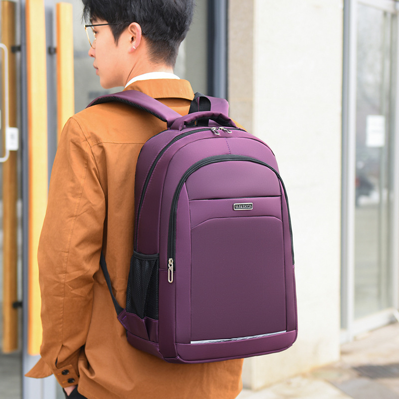 Mochila de negocios de ocio para hombres, logotipo impreso, regalo de evento, bolsa de computadora de gran capacidad, mochila de viaje para estudiantes universitarios