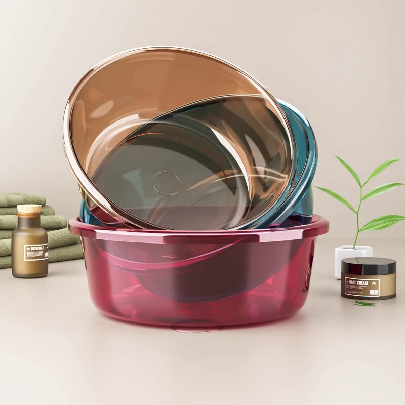 Thickened Washbasin Plastic Household Large and Medium small size Washing Clothes Basin Student Dormitory Foot Washing Basin Baby Small Basin Thickened Washbasin Plastic Household Large and Medium small size Washing Clothes Basin Student Dormitory Foot Washing Basin Baby Small Basin