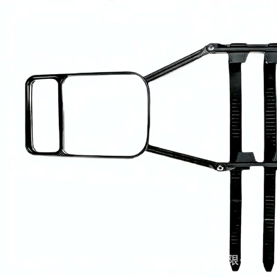 Large field of view rear view auxiliary mirror Mirror, Rv Dual-Lens Wide-Angle