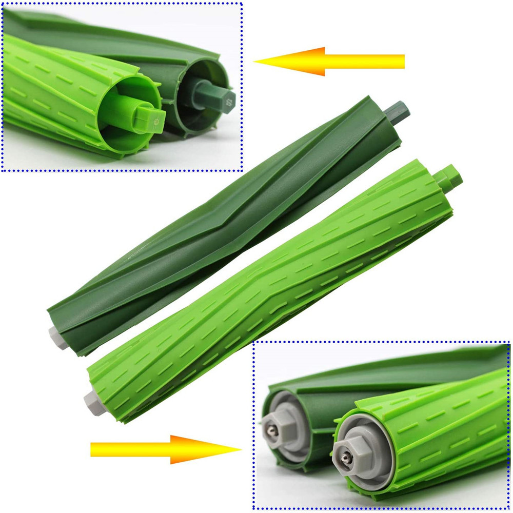 Juego de 24 piezas para iRobot i7 i7 + E5 E6 serie barredora accesorios cepillo principal cepillo lateral filtro pantalla traje