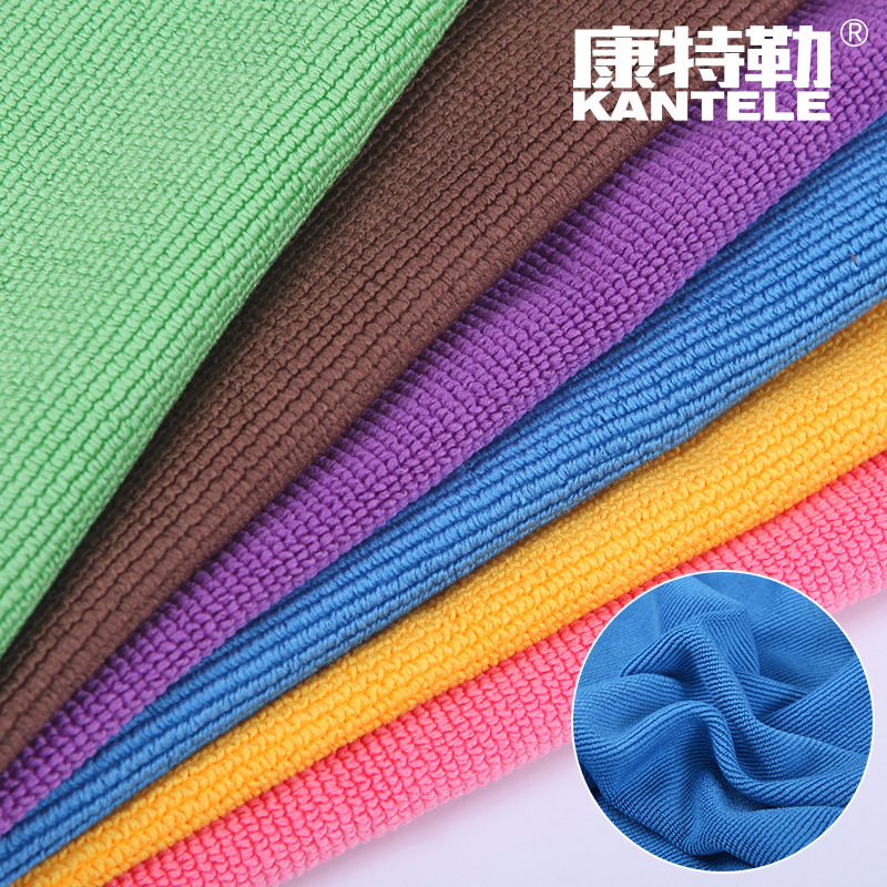 Kangler Large Pearl Towel Cloth Home Kitchen and Bathroom Cleaning Cloth Thick Fabric Large Volume Large Quantity