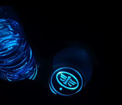 Car Led Luminous Water: Anti-slip mat - faw
