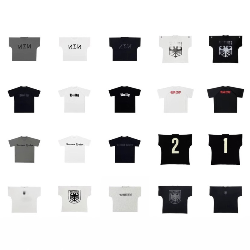 Yeezy Kanye Kanye American High Street Vultures Surrounding Joint Ware High Street ins Men's and Women's Short Sleeve T-Shirt Yeezy Kanye Kanye American High Street Vultures Surrounding Joint Ware High Street ins Men's and Women's Short Sleeve T-Shirt