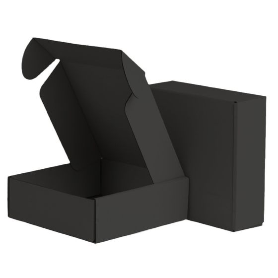 Dongguan black special hard jewelry clothing express Christmas gift box packing box in stock wholesale aircraft box
