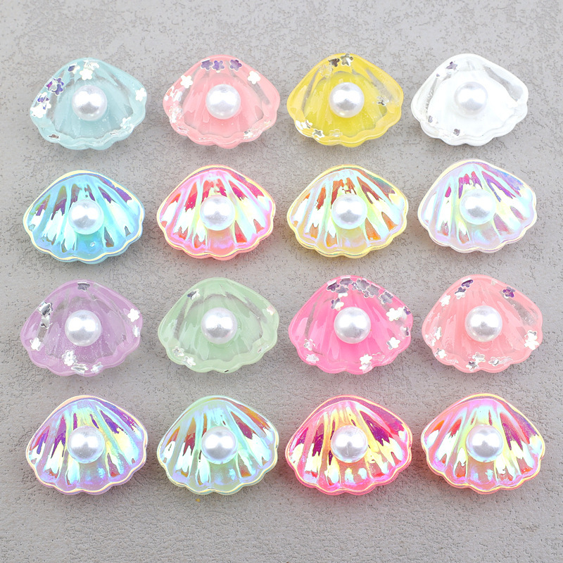 Electroplated Shell Pearl Shell Hair Accessories DIY Handmade Jewelry Accessories Cream Glue Mobile Phone Case Material Package Electroplated Shell Pearl Shell Hair Accessories DIY Handmade Jewelry Accessories Cream Glue Mobile Phone Case Material Package