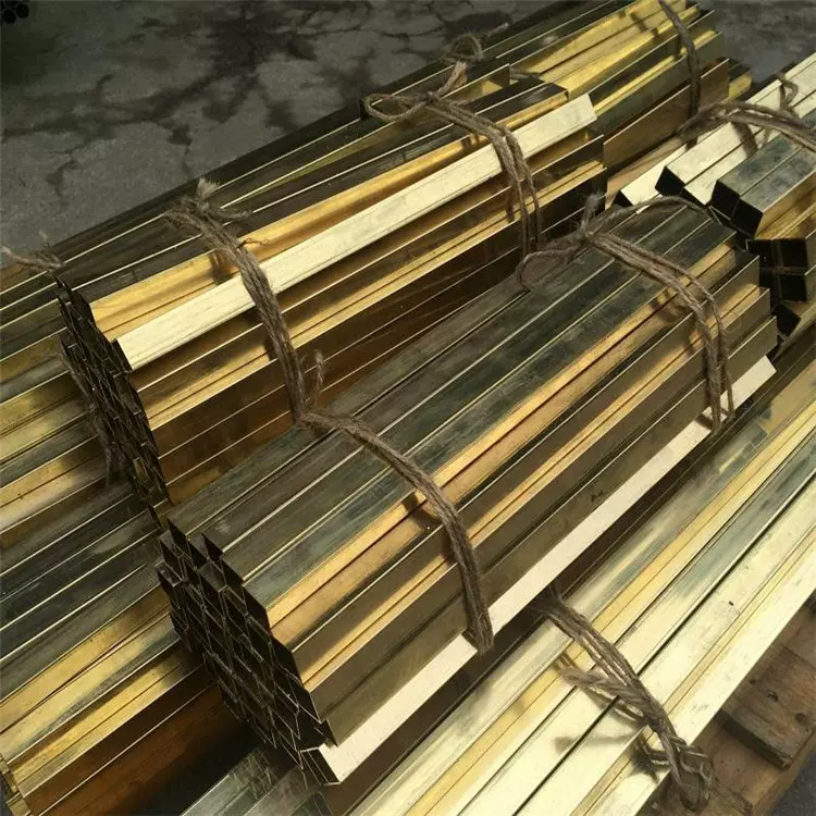 黄铜方管H62生产厂家加工定制铜管锡铜管20/25铜锌合金管