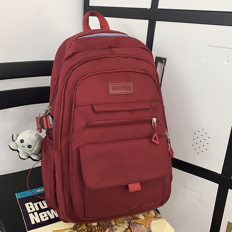 かばん児童小学生女子学生中学生高校大学生バックパック男性ワインレッドカスタム卸売りランドセル|undefined