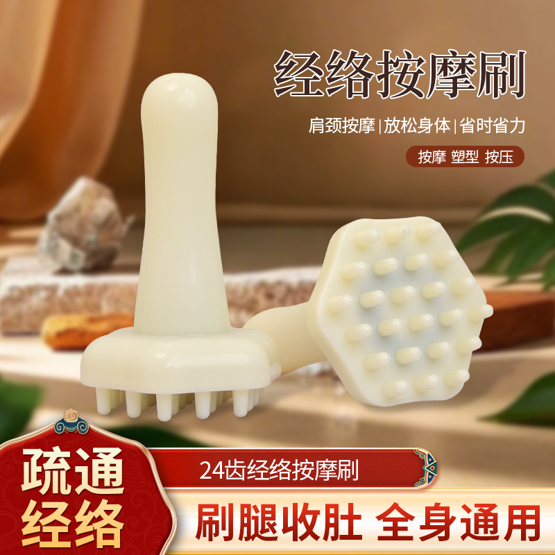 Silicone white handle PVC