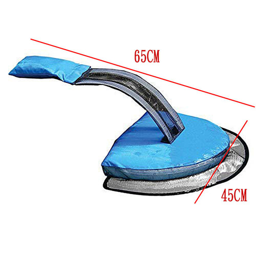 Cross-border outdoor swimming pool escape net, frog and bird escape net, European and American rescue swimming pool animal escape channel