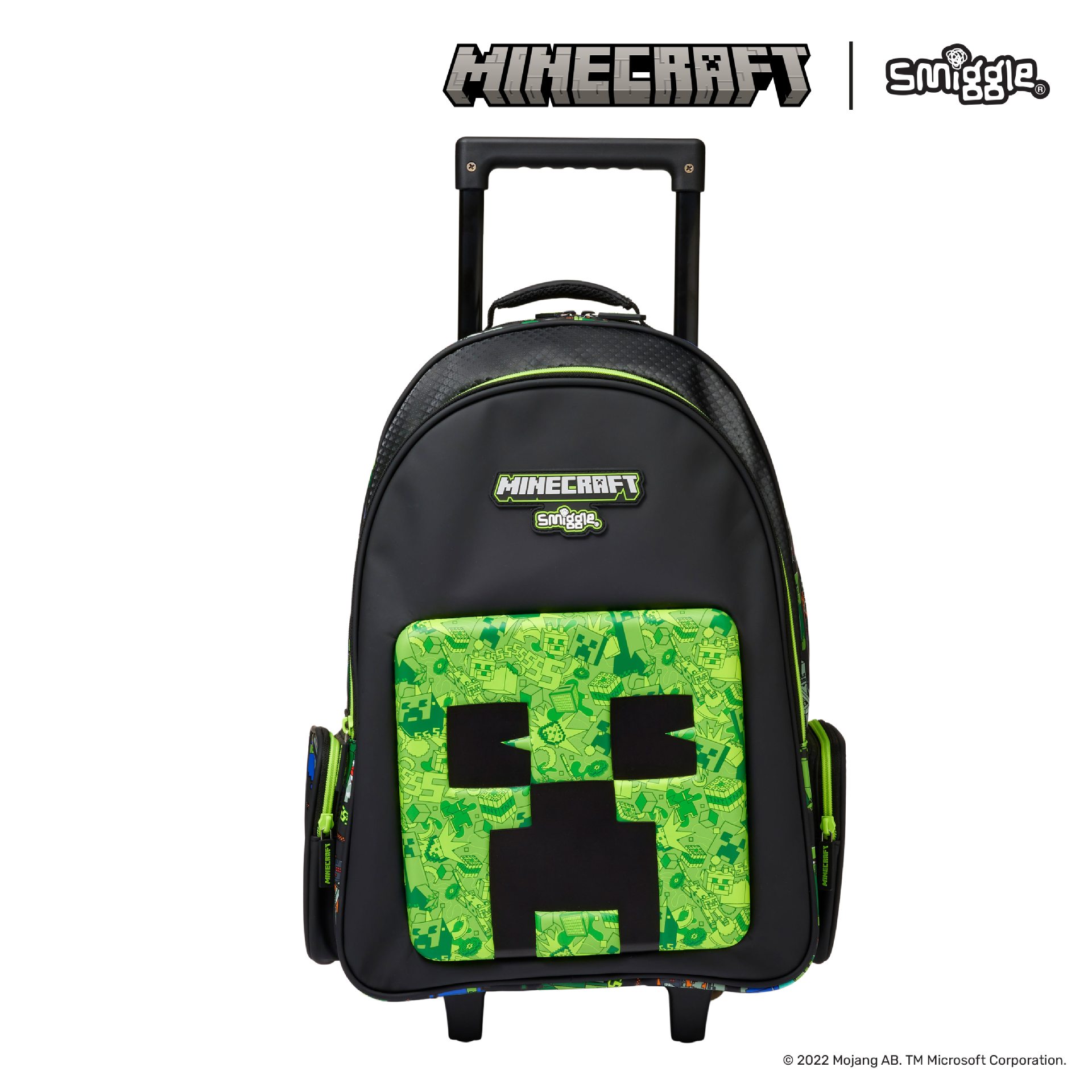 Australia smiggle trolley bolsa de la escuela puede llevar a gran estudiante mochila de viaje