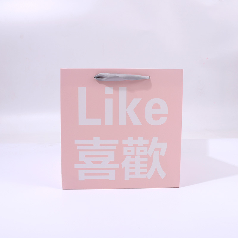 Bolsa de embalaje de flores transparente bolso trapezoidal cuadrado bolso de mango largo ramo de embalaje caja de regalo material de la tienda de flores