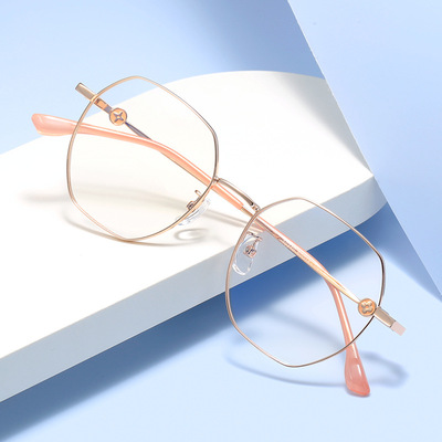 new pattern Blue light Radiation resistance Computer mirror memory Eyeglass frame Pingguang Spectacle frame Trend