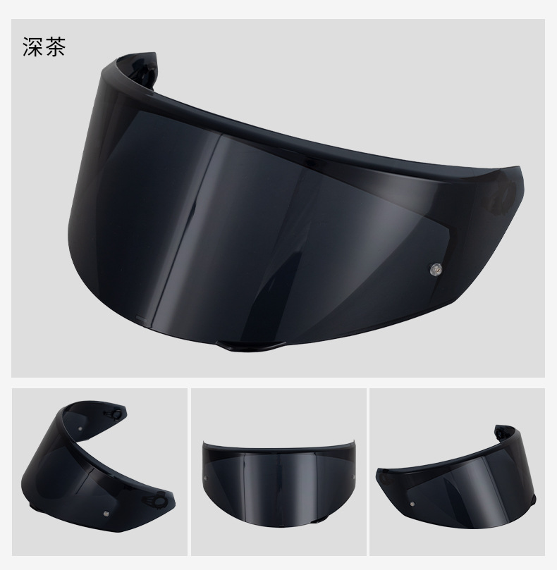 New K3 Motorcycle Helmet Lens Adapted to Upgraded E2206 K3 Helmet Lens Windproof Hd Accessories