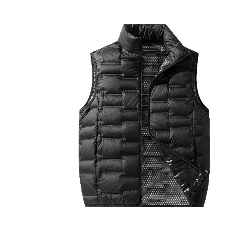 2025 nueva tecnología de grafeno chaqueta de plumón ligera moda pareja con capuz desmontable chaqueta de plumón para hombres y mujeres
