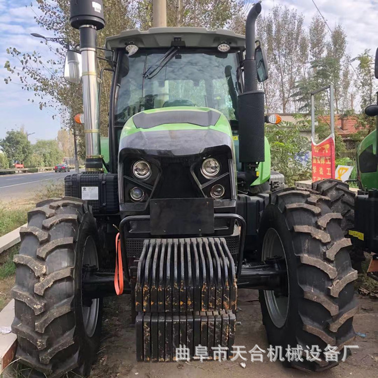 华夏1804F拖拉机豪华型拖拉机 农用拖拉机 四驱六缸拖拉机开荒机