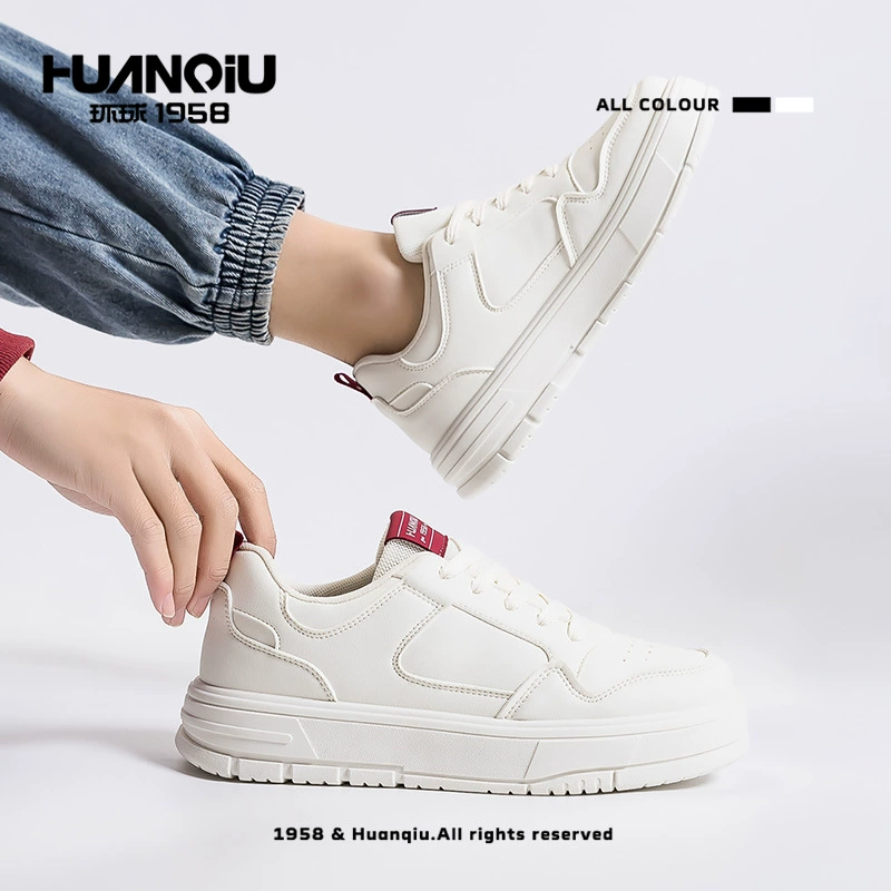 环球 Sneakers, универсальные удобные белые кроссовки, дышащая обувь