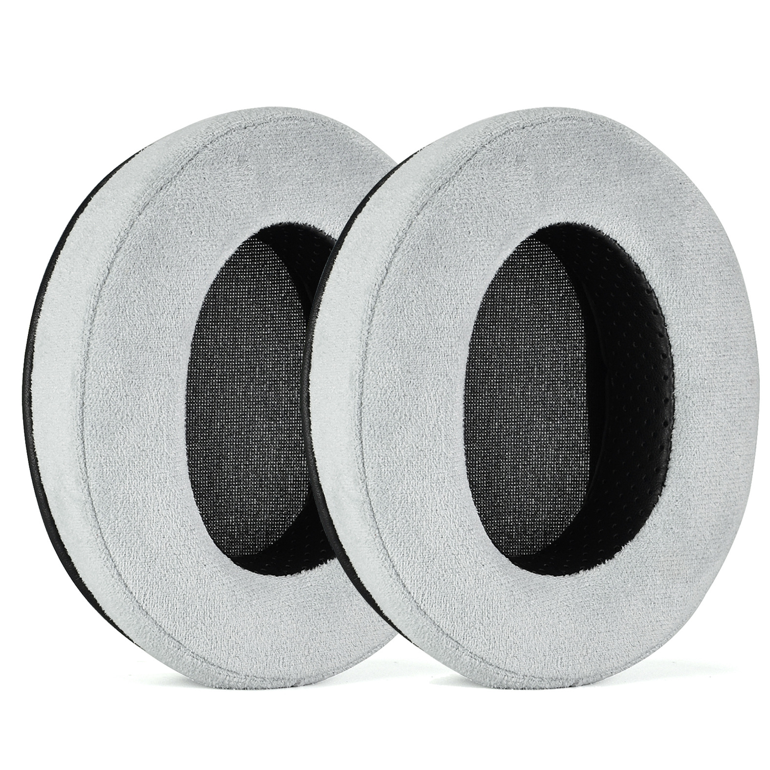 适用于铁三角 ATH M50X M50 M30 M40 M40X 耳套 灰色磨砂布