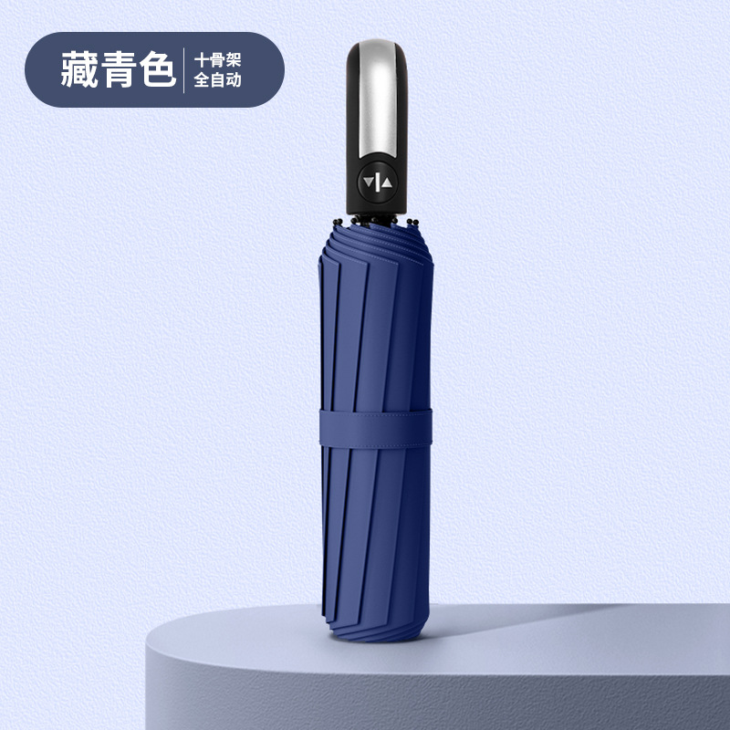 10 뼈 (자동) 검정 고무 선 스크린 네이비