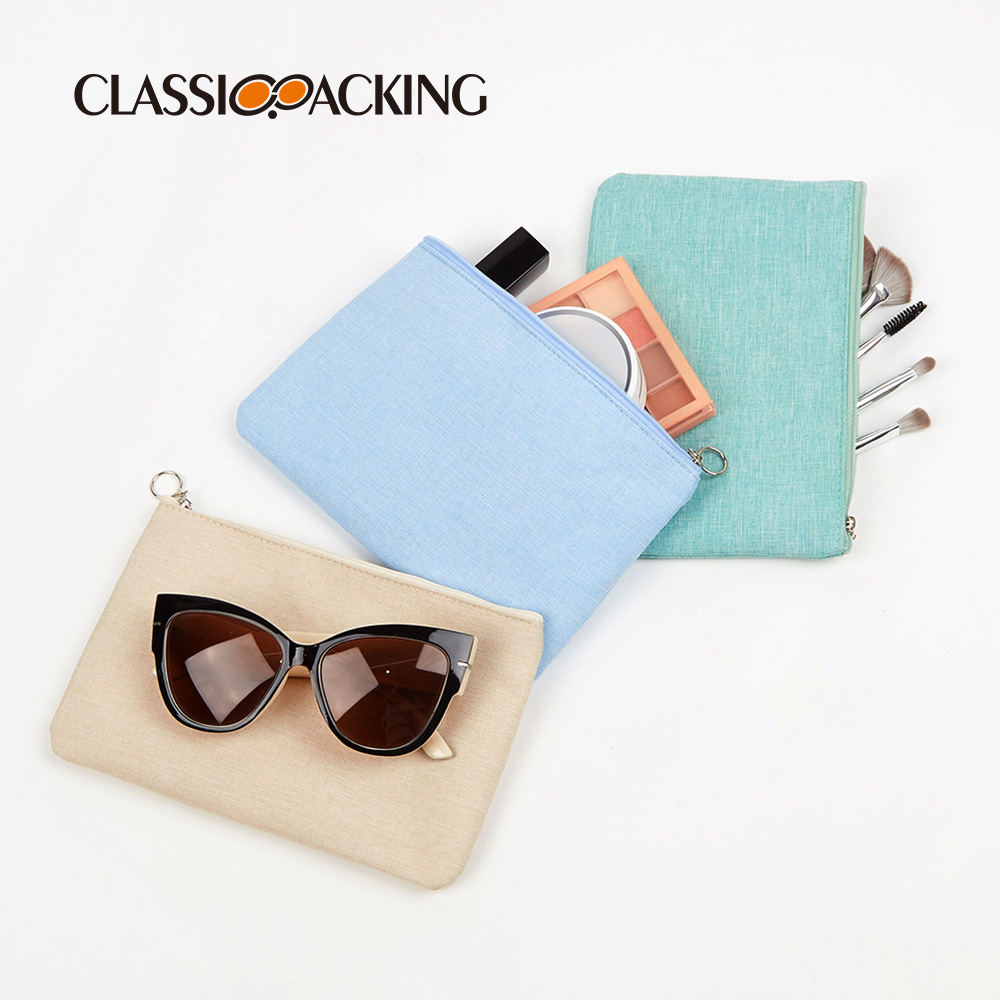 2022 bolsa de almacenamiento de invierno material de lona bolsa de cremallera portátil multifuncional bolsa de almacenamiento de viaje monedero