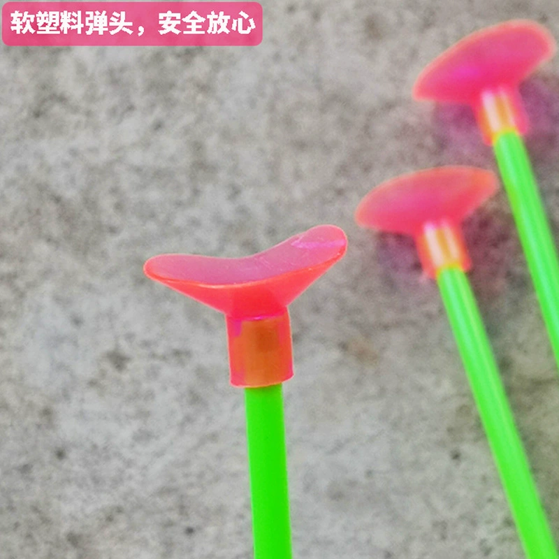 Bow and Arrow Set Su, children's plastic suction-cup arrows, 43.5 cm, 3 soft-head arrows
