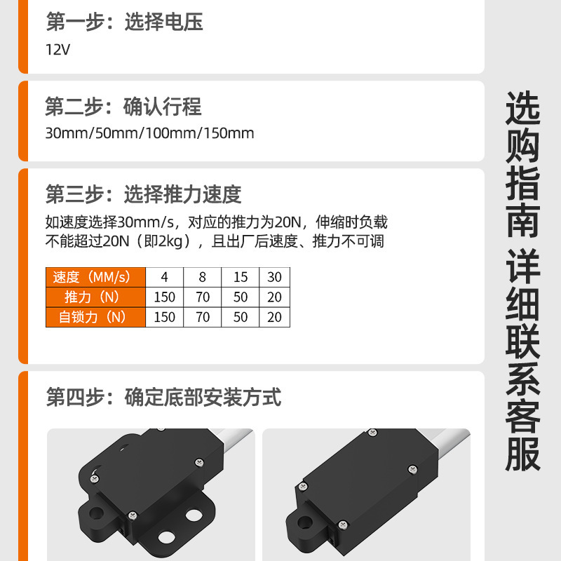 ミニ電動プッシュロッド伸縮ロッド12/24v小型マイクロDC往復モーター直線10mmストローク昇降ロッド|undefined