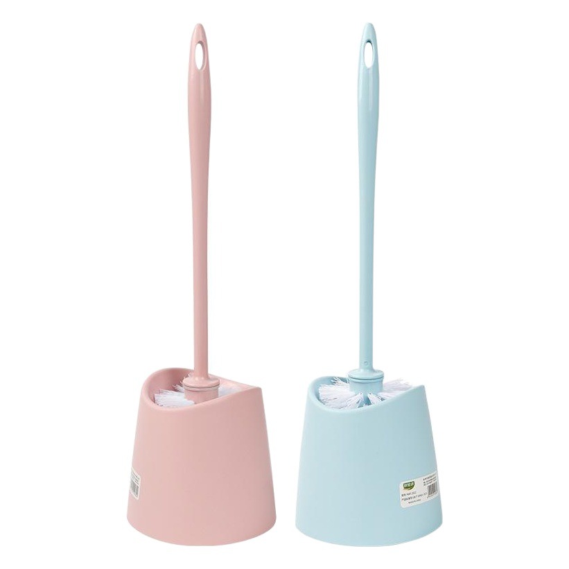 Cepillo de inodoro Cepillo de inodoro de estilo japonés Juego de cepillo de inodoro con base Cepillo de inodoro de limpieza de plástico para el hogar