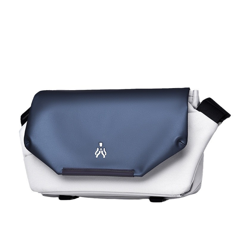 Bolso cruzado informal para hombre, bolso mensajero multifuncional de tela Oxford a la moda, bolso portátil de alta gama para hombre