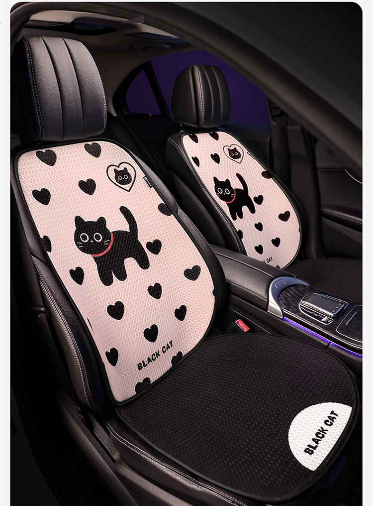 Suitable for Changan Nuomi 2025/24/23 New Model Five-Seater Half-Covered Car Seat Cushion, Breathable Four-Season Seat Cushion