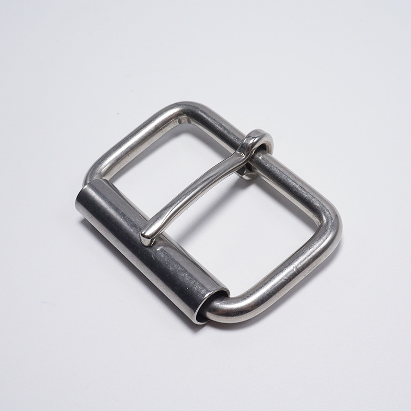 304不锈钢滚筒皮带扣滚筒针扣不锈钢箱服装包皮具五金配件